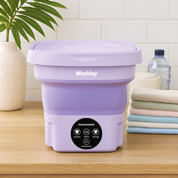 Opvouwbare mini-wasmachine